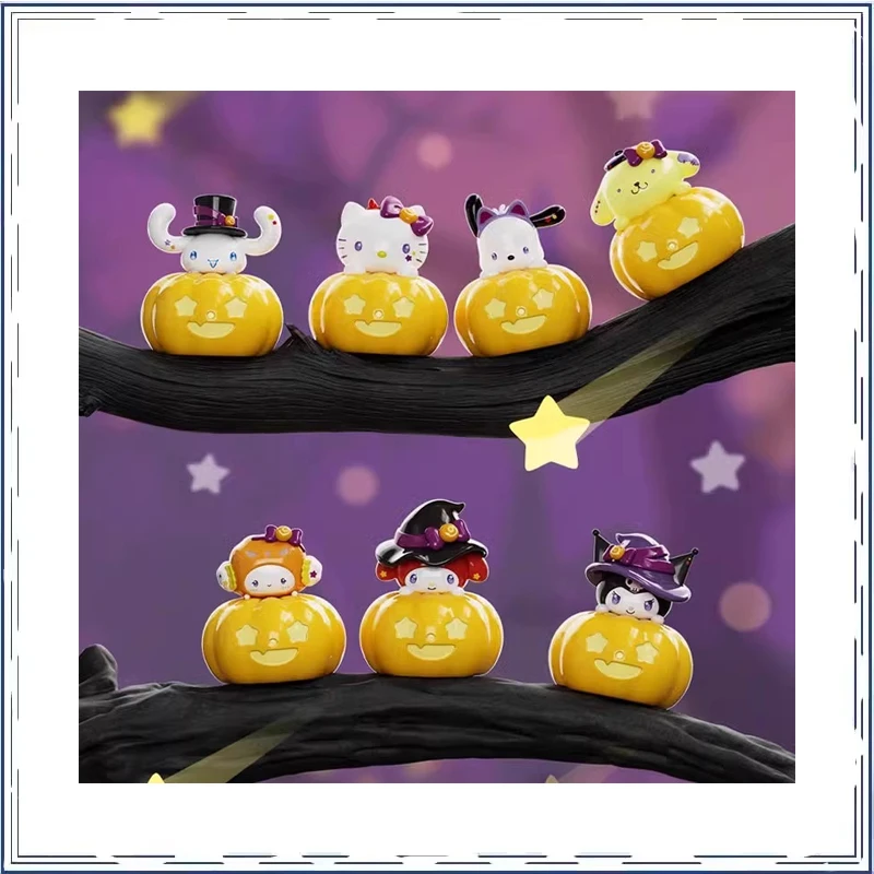 Kuromi Troublemaker Series слепая коробка кукла в автомобиле орнамент Kawaii подарки на день защиты детей экшн-фигурка модель игрушки