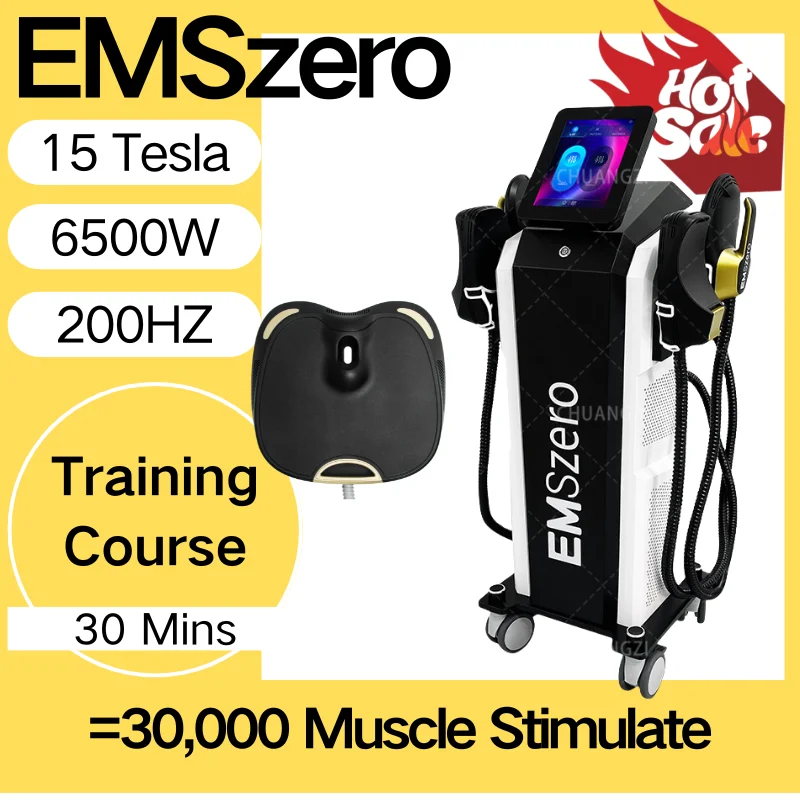 Фото emszero RF машина для скульптуры тела EMS нулевой нео стимулятор мышц EMSzero Pro 5 в 1 №3