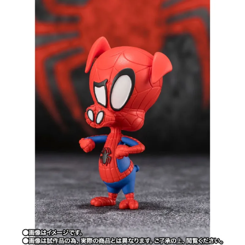 Фото Bandai оригинальные S.H.Figuarts Человек-паук: Через вселенные паутины, коллекционные украшения, игрушки для мальчиков, подарок №4