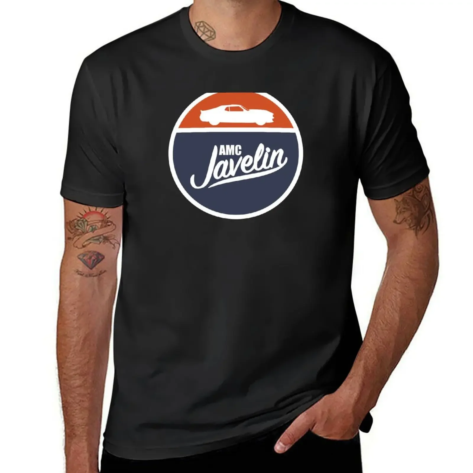 AMC Javelin T-Shir t shirt s graphic, футболка оверсайз, футболки для мужчин
