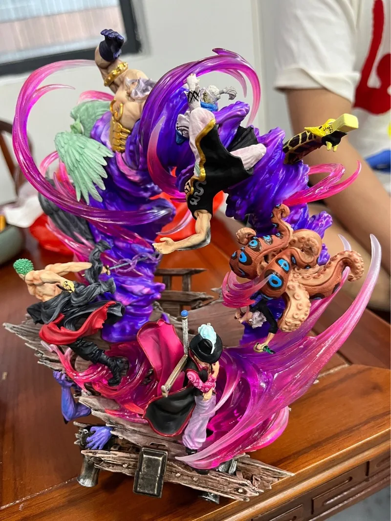 24 см цельные аниме фигурки Зоро Gk фигурка Onigashima King Of Hell фигурка статуя из ПВХ модель украшения подарки игрушки (art.: 3920d1c5cf880) - 3920d1c5cf880