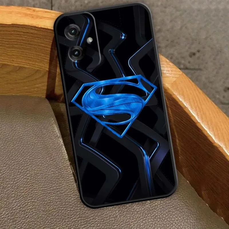 B-Batman S-Superman Logo Cool Чехол для телефона Motorola G85 Edge 50 G24 G35 G14 G04 40 G72 G34 G31 G Stylus G54 G13 G32 5G Черный (art.: 3920d1f0f9826) - 3920d1f0f9826