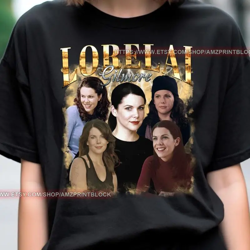 Ограниченная винтажная футболка Lorelai Gilmore