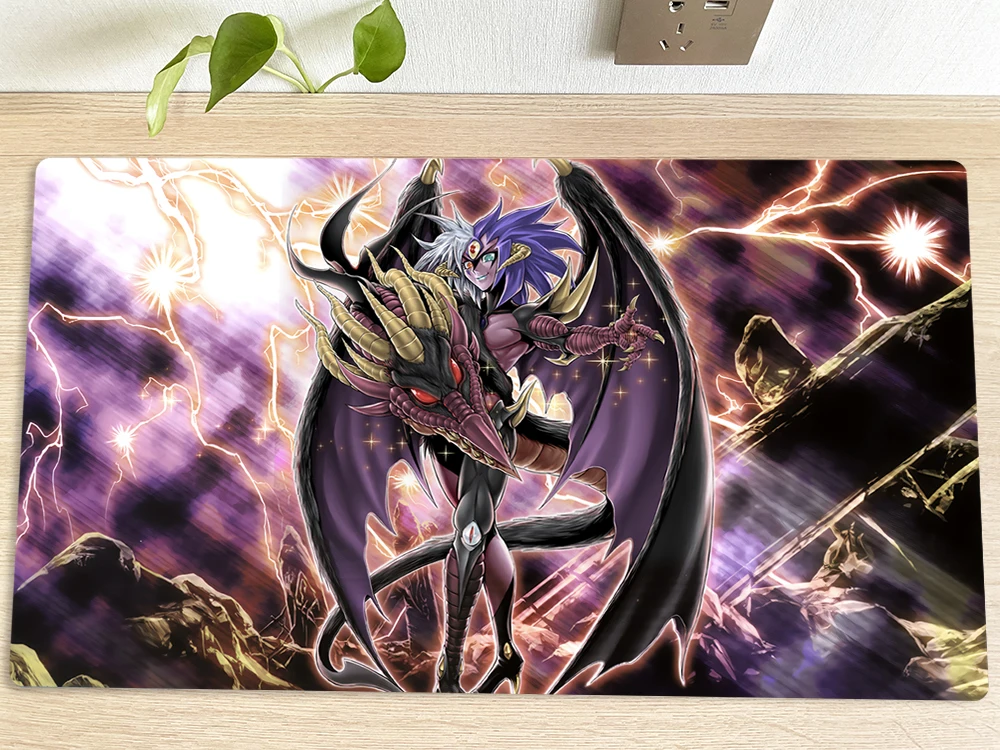 Настольный игровой коврик YuGiOh Yubel Das Ewig Liebe wцентрический коврик TCG игровой коврик для торговых карт игровой коврик для мыши бесплатная сумка