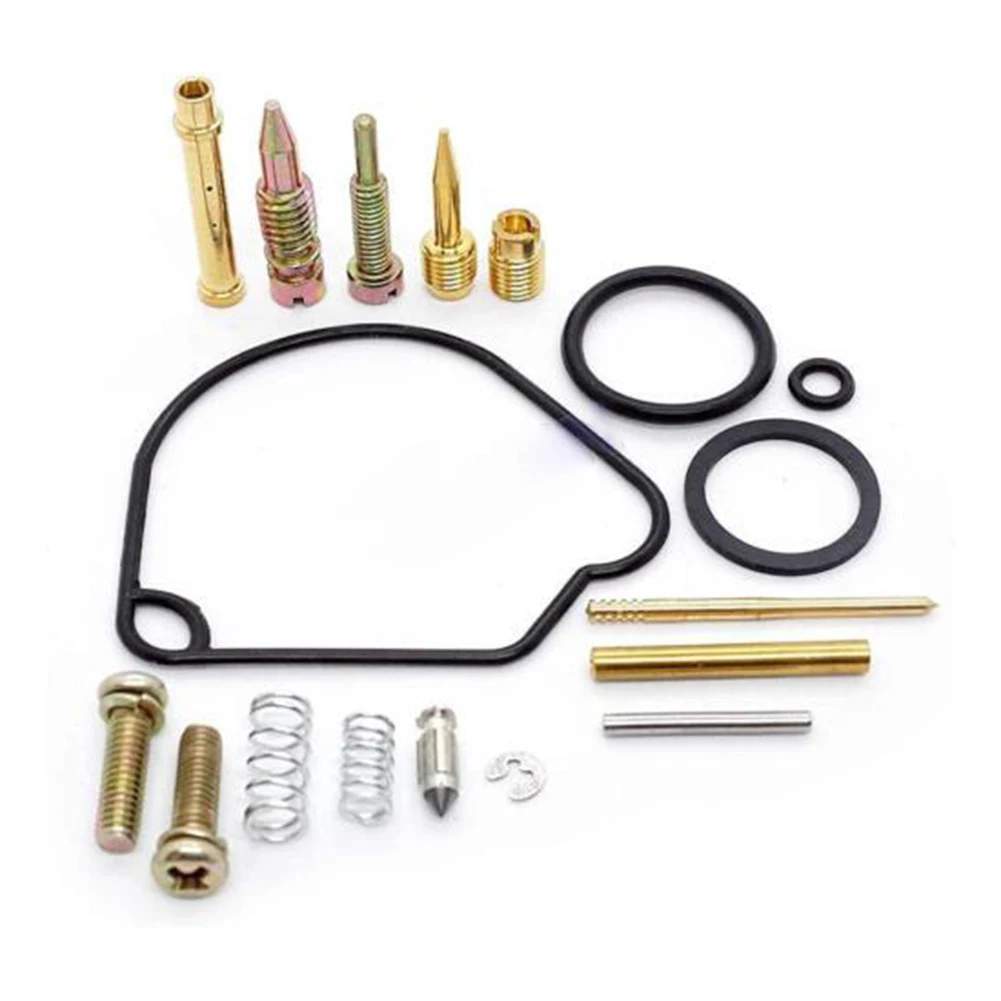 Фото Ремкомплект карбюратора для Honda Z50 и Z50R, черный + золотой металл + резина, ремонтный комплект, практичное высокое качество №3