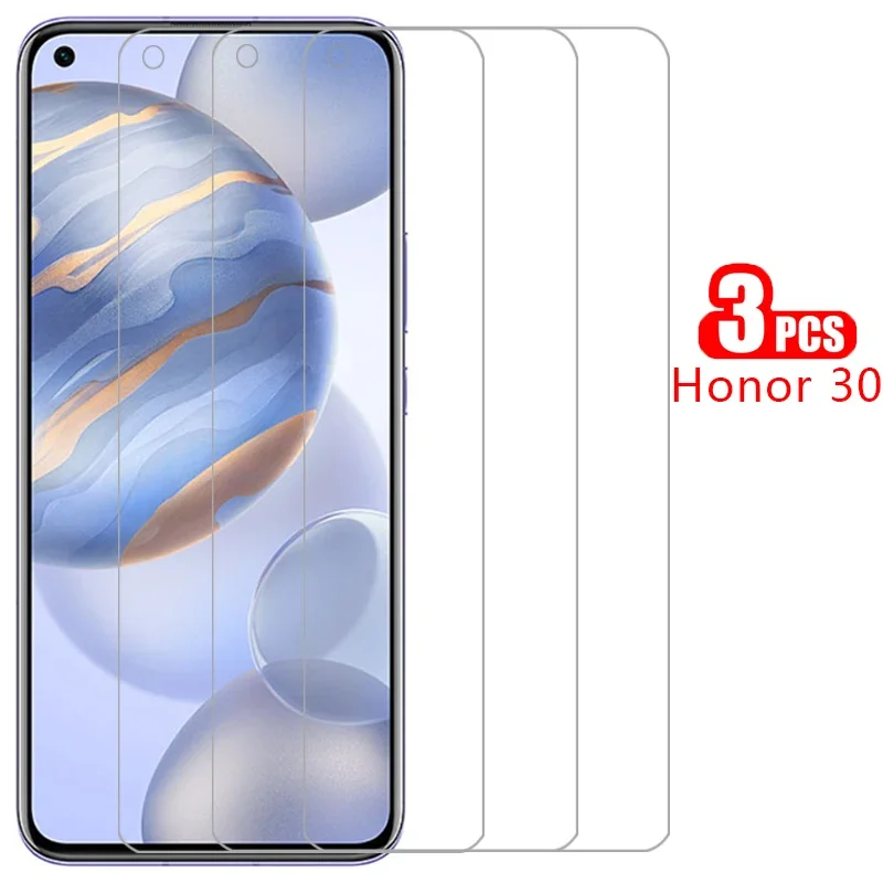 Защитное закаленное стекло для huawei honor 30, протектор экрана для honor 30, пленка 9h для huawey, huwei, hawei, huawe, honer, onor, hono