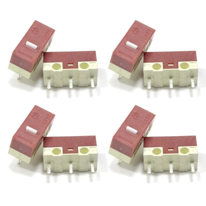 Q6RC 8PEECE/SET MICRO MOUSE MICRO MICRO -MUTE Кнопка Huano Silent Mouse Microswitch