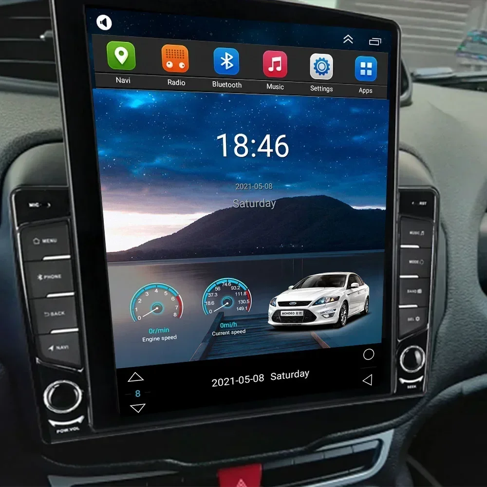 Фото Для Tesla Style 2Din Android 14 Автомобильный радиоприемник для JEEP Renegade 2016-2035 Мультимедийный видеоплеер GPS Стерео Carplay DSP RDS Камера №3