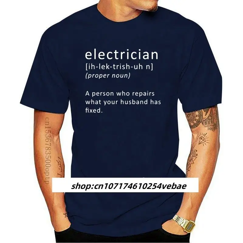 Kaus Pria Perbaikan Tukang Listrik-Listrik/Hadiah/Lucu-13 Warna Pendek Kaos-o