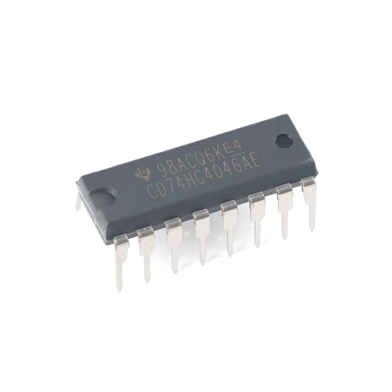 10 шт./упаковка, новый оригинальный встроенный чип CD74HC4046AE PDP-16 logic PLL