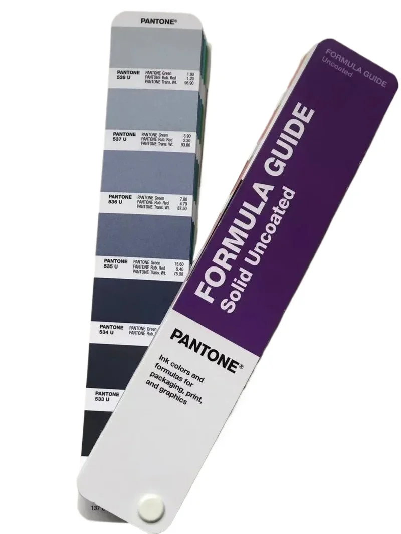 Фото Версия цветной карты международного стандарта PANTONE U Цветная карта Матовая офсетная бумага U Цветная карта Новая юридическая версия GP1601A №2