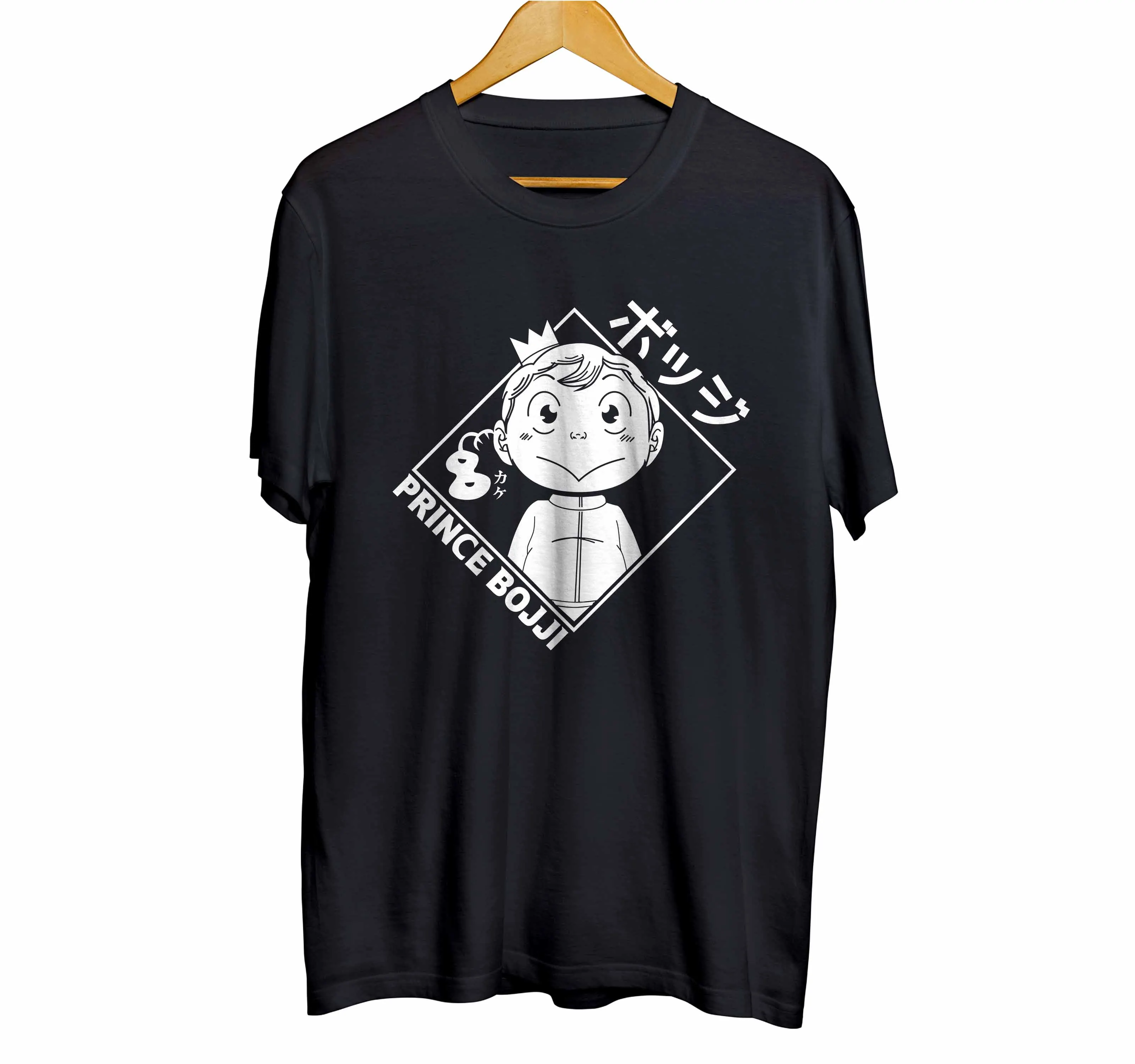 Футболки distro anime BOJJI рейтинг королей-OUSAMA рейтинг 100% хлопок чесаный 30s