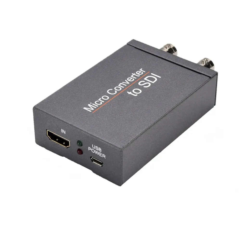 Micro HDMI-совместимый преобразователь SDI с питанием 1080p видео аудио сплиттер в два SDI выходных адаптера (art.: 3920c17003efc) - 3920c17003efc