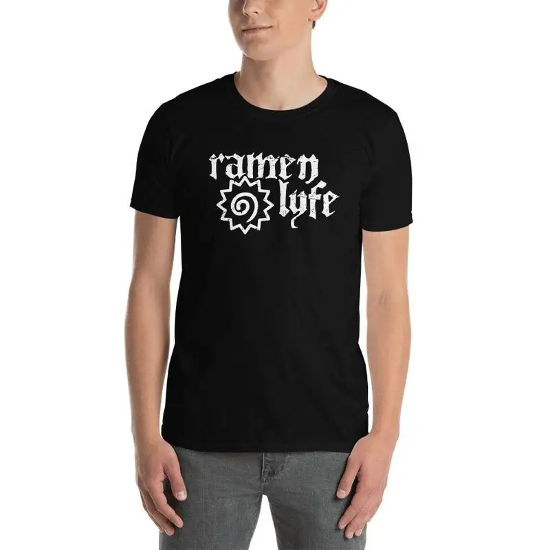 Симпатичная футболка с рамэном, забавная японская Lyfe