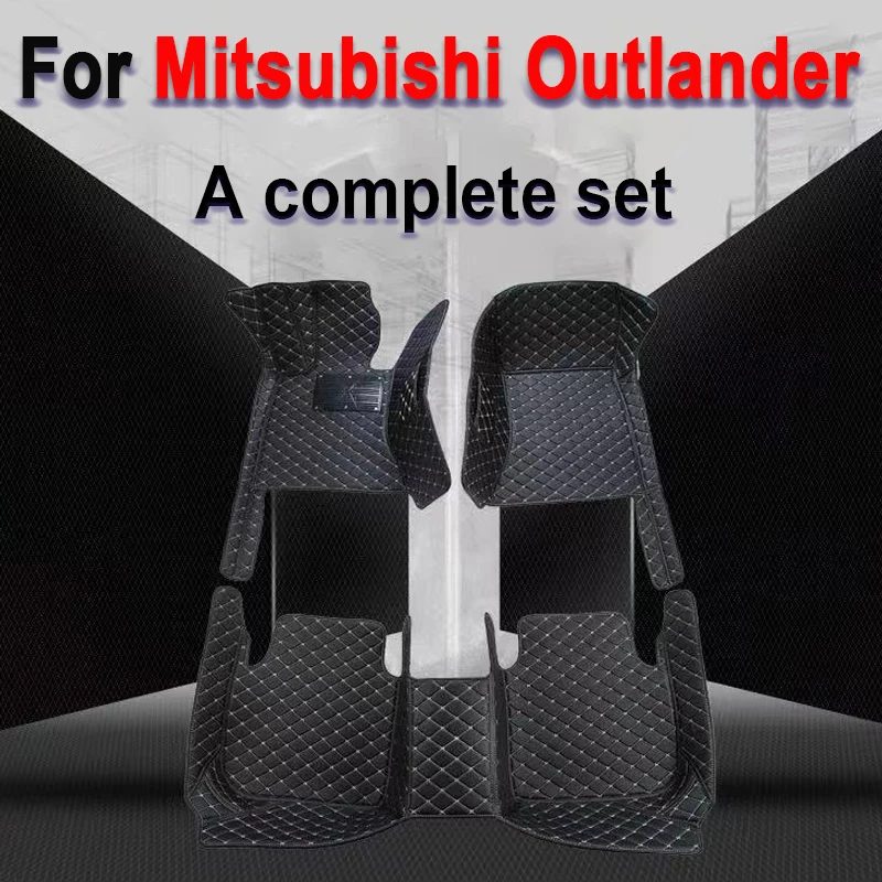 Автомобильные коврики для Mitsubishi Montero Outlander Airtrek CU ZE ZF 2001 ~ 2006, кожаные коврики, коврики, автомобильные аксессуары 2002 2003