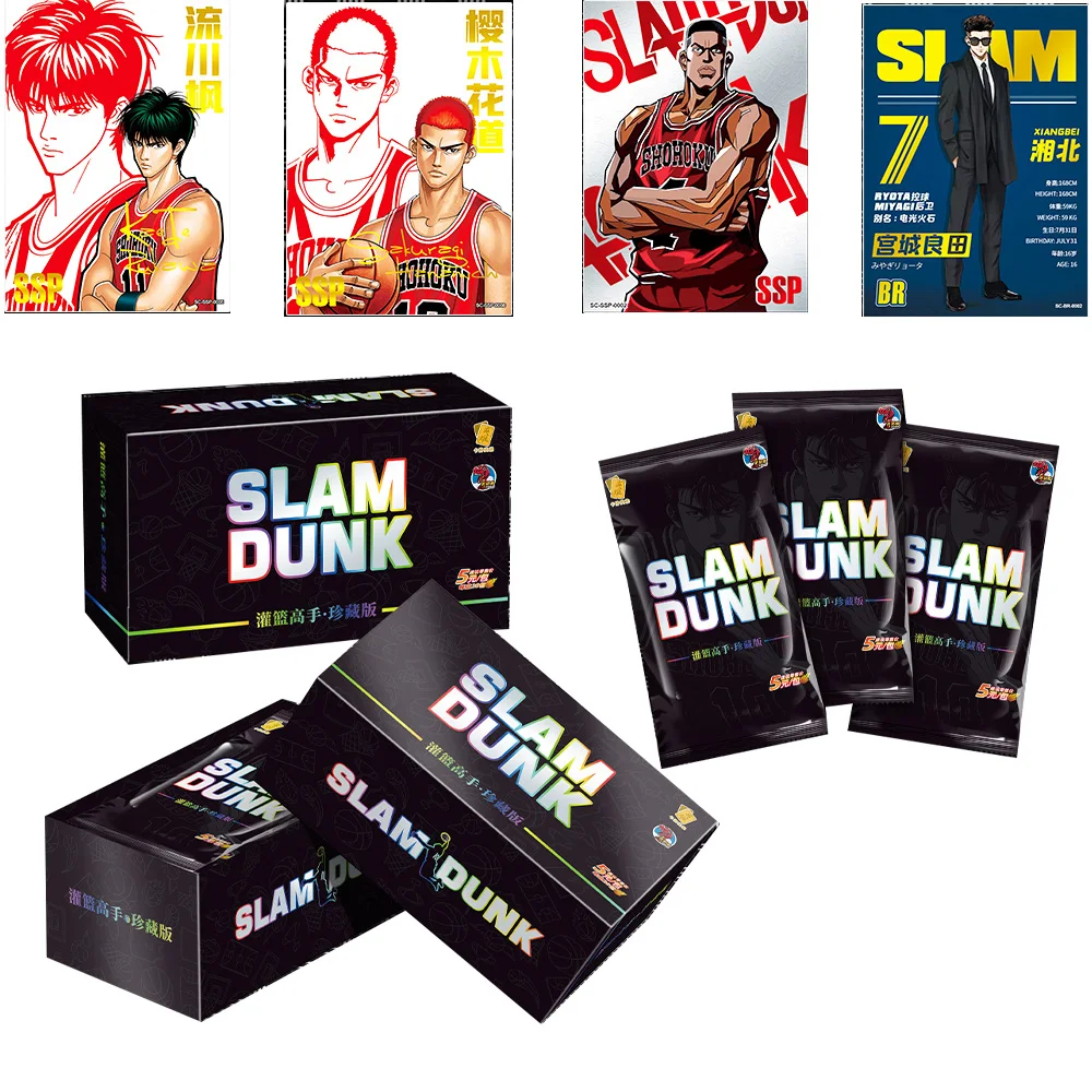 Аниме Slam Dunk Card Hanamichi Sakuragi рукава Kaede Акаги Такенори Miyagi Ryota детские игрушки девочка мальчик коллекция Рождественский подарок