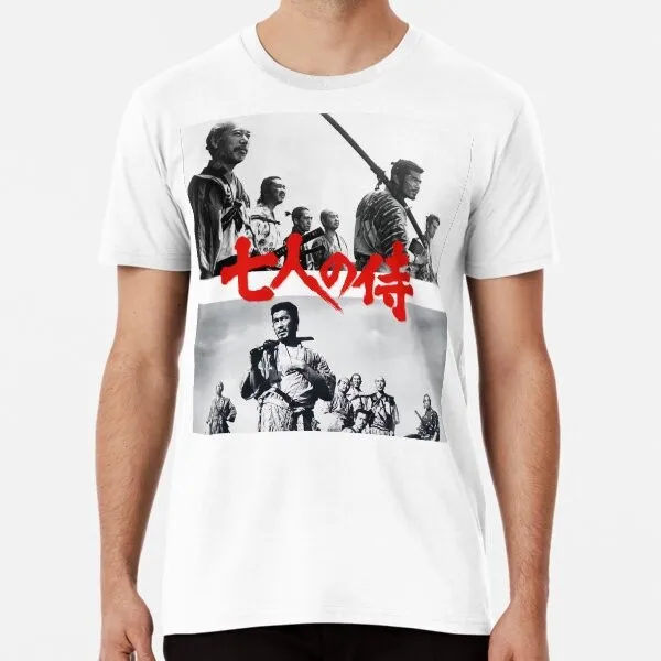 Футболка с изображением фанатов Seven Samurai Akira Kurosawa, сделано в США, Австралии, L 3XL