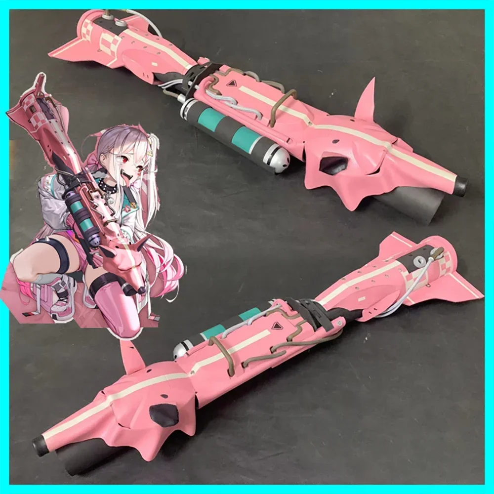 Фото Игра NIKKE Jackal, косплей, Gjallarhorn, голова волка, пистолет для богини победы, аксессуары, оружие, реквизит, вечеринка на Хэллоуин для женщин №2