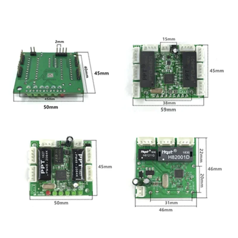 Дизайн мини-модуля, печатная плата коммутатора Ethernet для модуля коммутатора Ethernet, 10100 Мбитс, 3568 портов, плата PCBA, материнская плата OEM (art.: 3920cb2b758e0) - 3920cb2b758e0