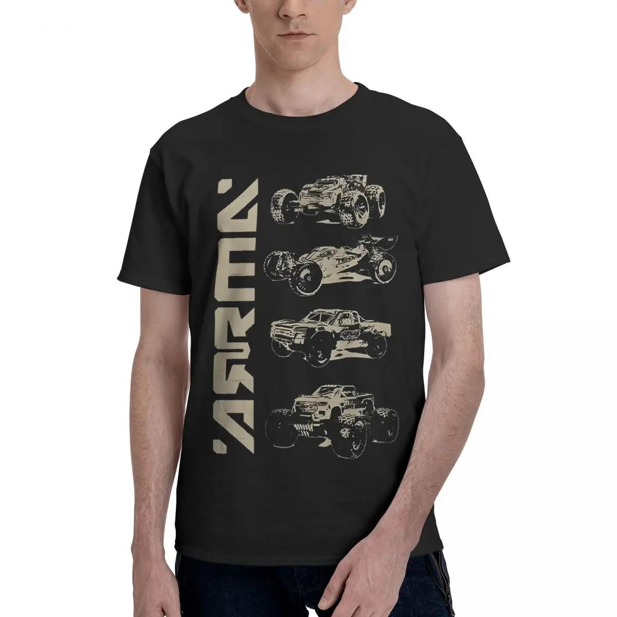 ARRMA KRATON TYPHON PROLINE SENTON 100% хлопок, повседневная дышащая удобная летняя футболка с короткими рукавами, забавный подарок