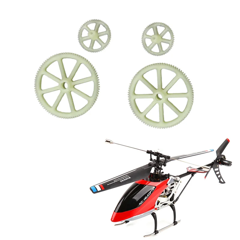 6 компл. шестерни V912-03 для Wltoys XK V912 V912-A V915-A, обновленные детали для радиоуправляемого вертолета, запасные аксессуары