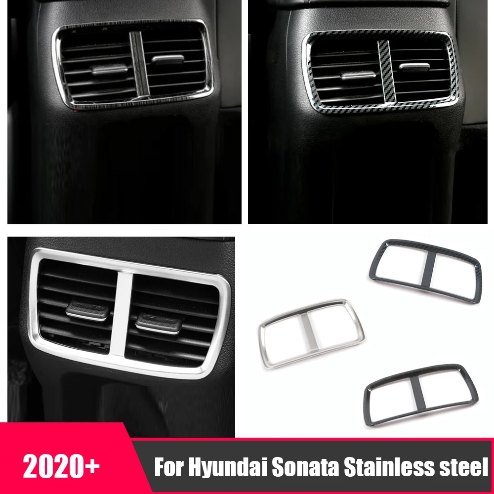 Фото Для Hyundai Sonata DN8 2020 2021 нержавеющая Автомобильная стеклянная подъемная чашка для воды Передняя средняя воздуховыпускная чаша для коптера перч... №2