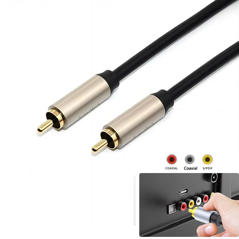 koncentryczny MDR kabla audio stereo surround public to public 5.1-kanałowy cyfrowy wzmacniacz telewizyjny SPDIF i system dźwiękowy