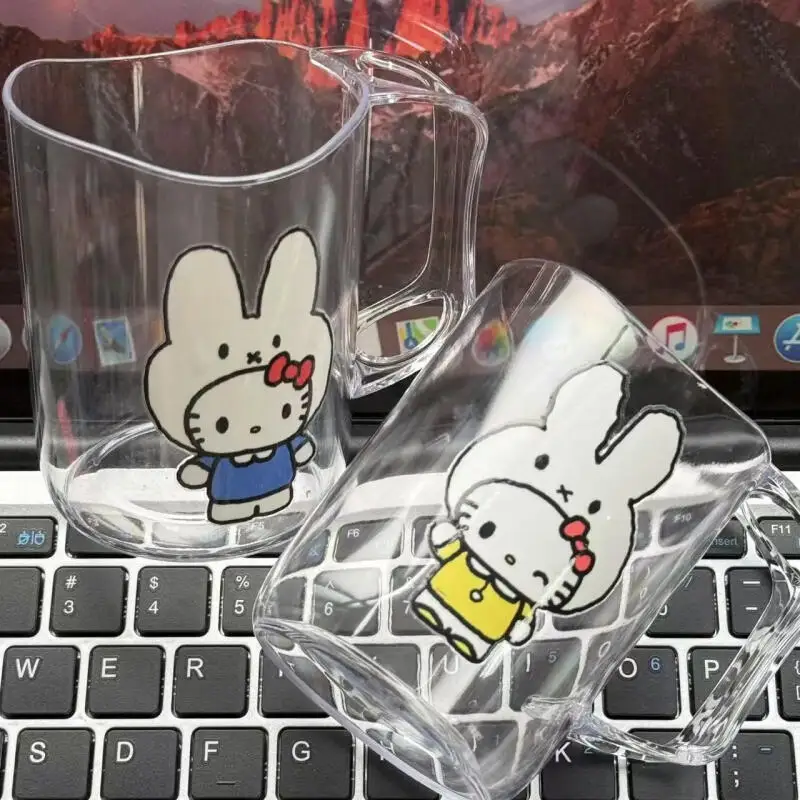 Sanrio Hello Kitty's чашка для полоскания рта Kawaii креативная чашка для воды новый стиль милая чашка-кисть домашний костюм для девочек дешевая быстрая доставка (art.: 3920d1cff3f13) - 3920d1cff3f13