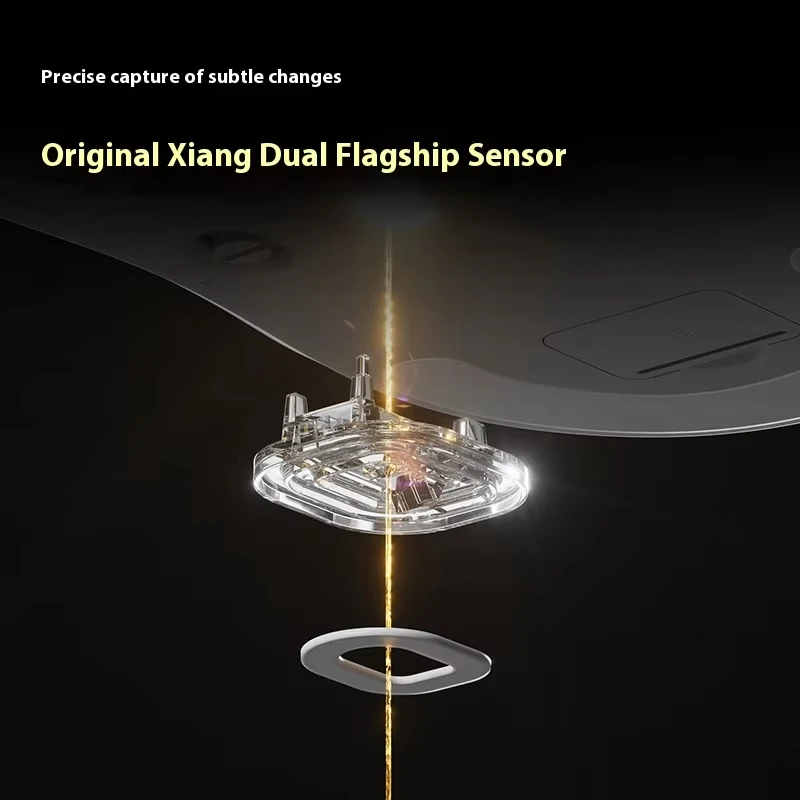 Фото Легкая беспроводная мышь Vgn Dragonfly F2, подходящая для игр, киберспорта, три режима подключения, датчик Paw3395/3950, эргономичный дизайн №2