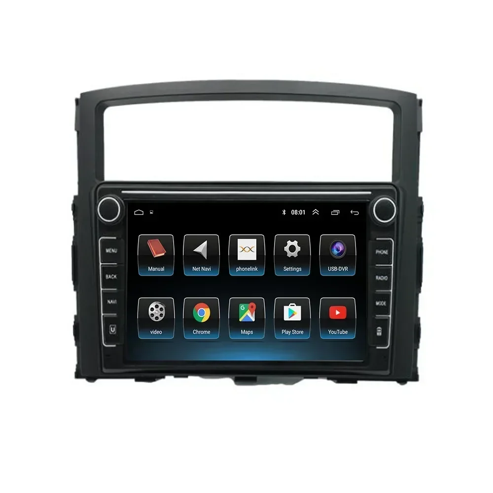 Фото For Mitsubishi Pajero 4 2006-2014 Android 13 Car Radio Multimedia Video Player 2Din GPS Navigation Carplay DVD Head Unit Stereo №2