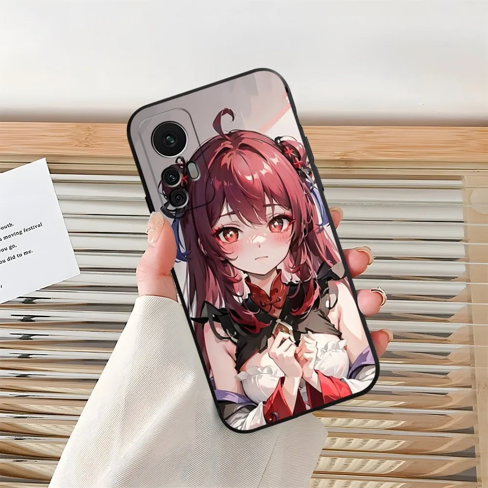 Фото Чехол для телефона Genshin Impact HuTao Funda для Xiaomi 14 11T 13 12 Lite Ultra Redmi Note 13 10 Pro POCO F4 F5 X5 Pro Coque №3