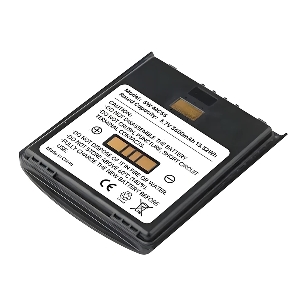 Для Zebra MC55 MC65 MC67 MC5590 MC55A0 82-111094-01 аккумулятор BTRY-MC55EAB02-10 литий-ионный для сканера штрих-кода 3,7 В 3600 мАч аккумуляторы