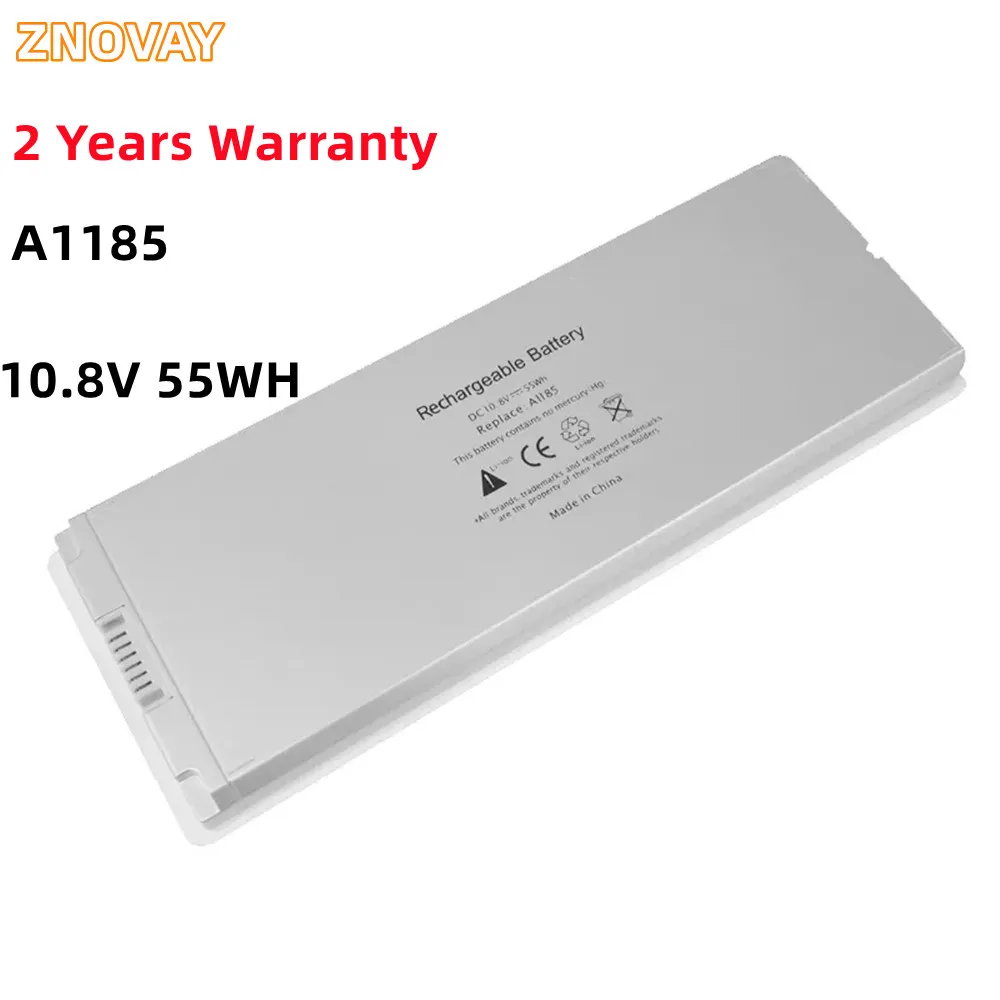 ZNOVAY A1185 A1181 Аккумулятор для ноутбука Apple MacBook 13-дюймовый MA254F/A EMC2092 2242 2300 2121 2139 MA254LL MA561LL MA701LL MA566