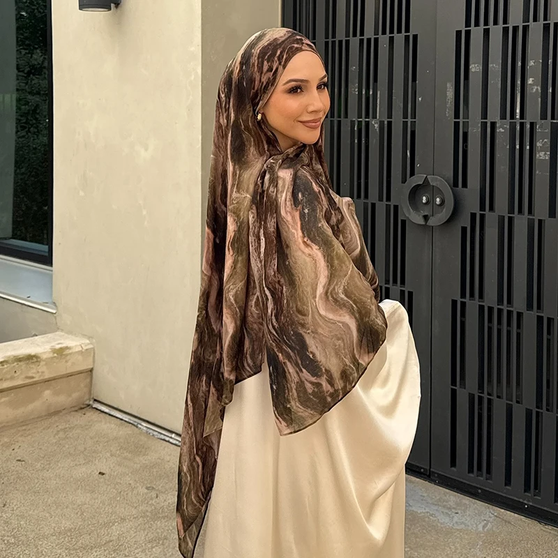 Тюрбан Бандана Bufandas Фуляры Хиджаб Pour Femmes Musulmanes, Chales Extensibles, Bandes De Sauna Islamiques