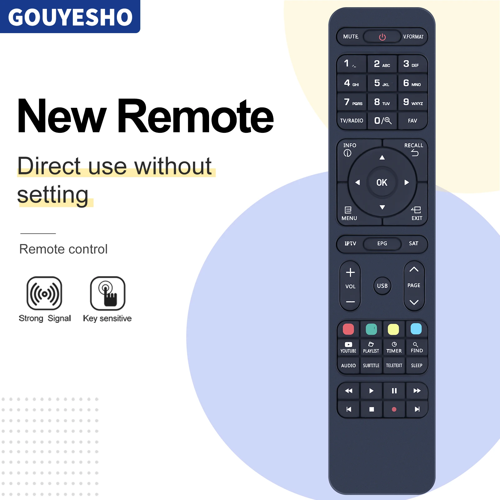 Новый пульт дистанционного управления для Apebox C2 4K UHD H.265 DVB-S2X