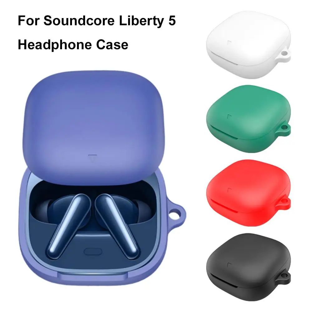 Чехол для наушников Soundcore Liberty 5, противоударный моющийся чехол для наушников, беспроводные наушники, защитный чехол, корпус гарнитуры (art.: 3920cfc65a48f) - 3920cfc65a48f