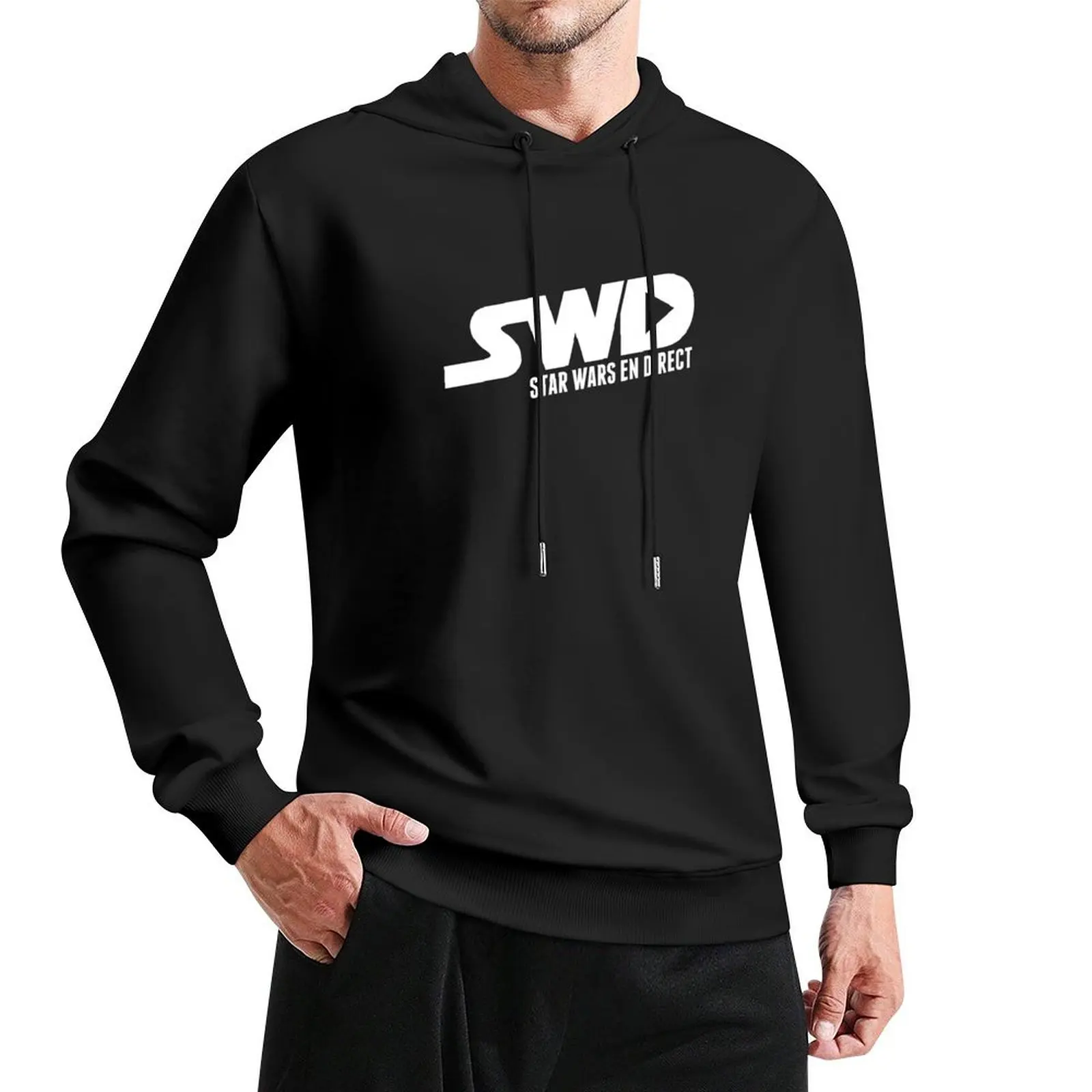 SWD Logo классический пуловер с капюшоном, мужское пальто, осенние новинки, толстовки с рисунком