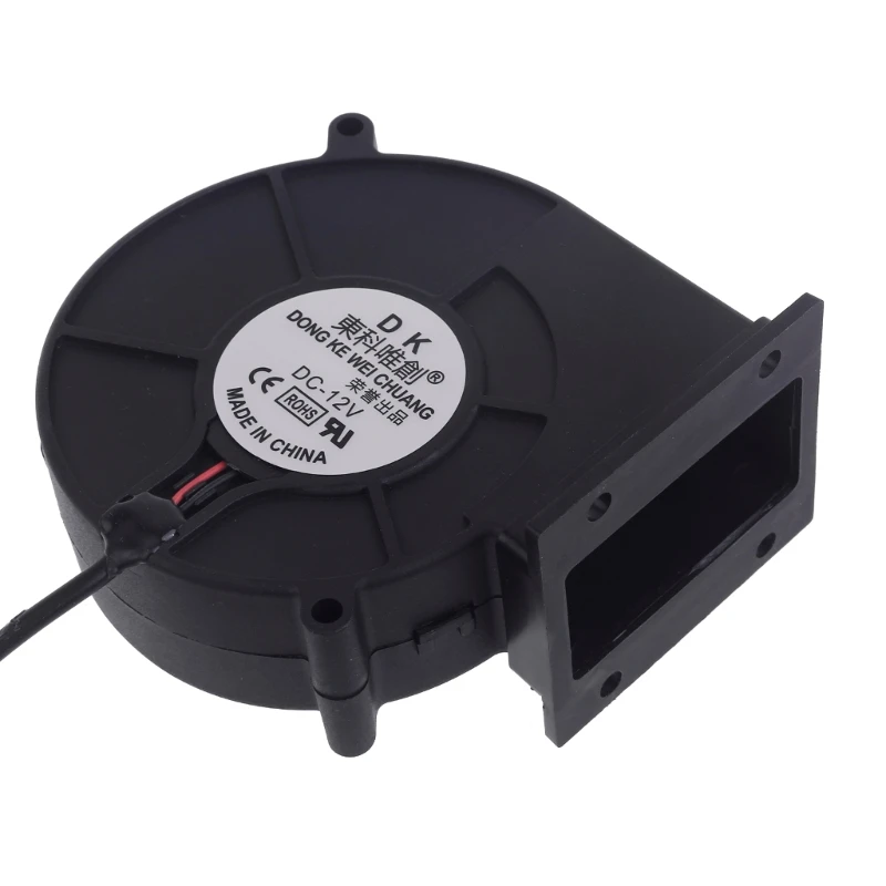 Фото 97x97x33mm Air Blower DC12V 5,5x2,1 мм вентилятор 9733 вентилятор для электронных лучших продаж №5