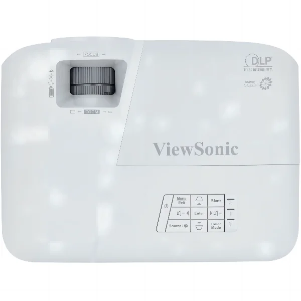 Фото ViewSonic PA503S PA503SE 4000 люмен DLP видеопроектор для офисных встреч SVGA 800*600 проектор высокой яркости №5