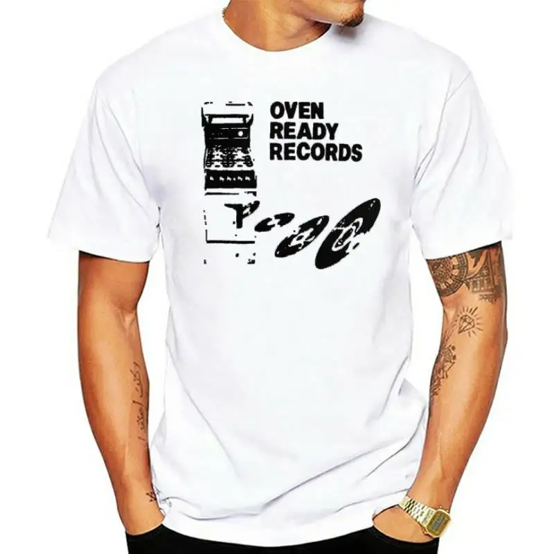 Oven Ready Records Friar Square Aylesbury Record Shop 80s Womens short sleeve t-shirt men t shirt