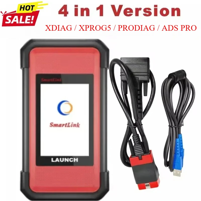 SmartLink C V2.0 для DZ Xdiag Prodiag XPROG5 ADS Pro HD3 Сверхмощный сканер CAN DOIP FD OBD2 для грузовиков 12 В 24 В Диагностический инструмент