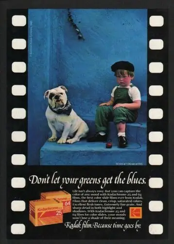 1p, 1985 Kodachrome Flm — АНГЛИЙСКИЙ Знак БУЛДОГТИНА