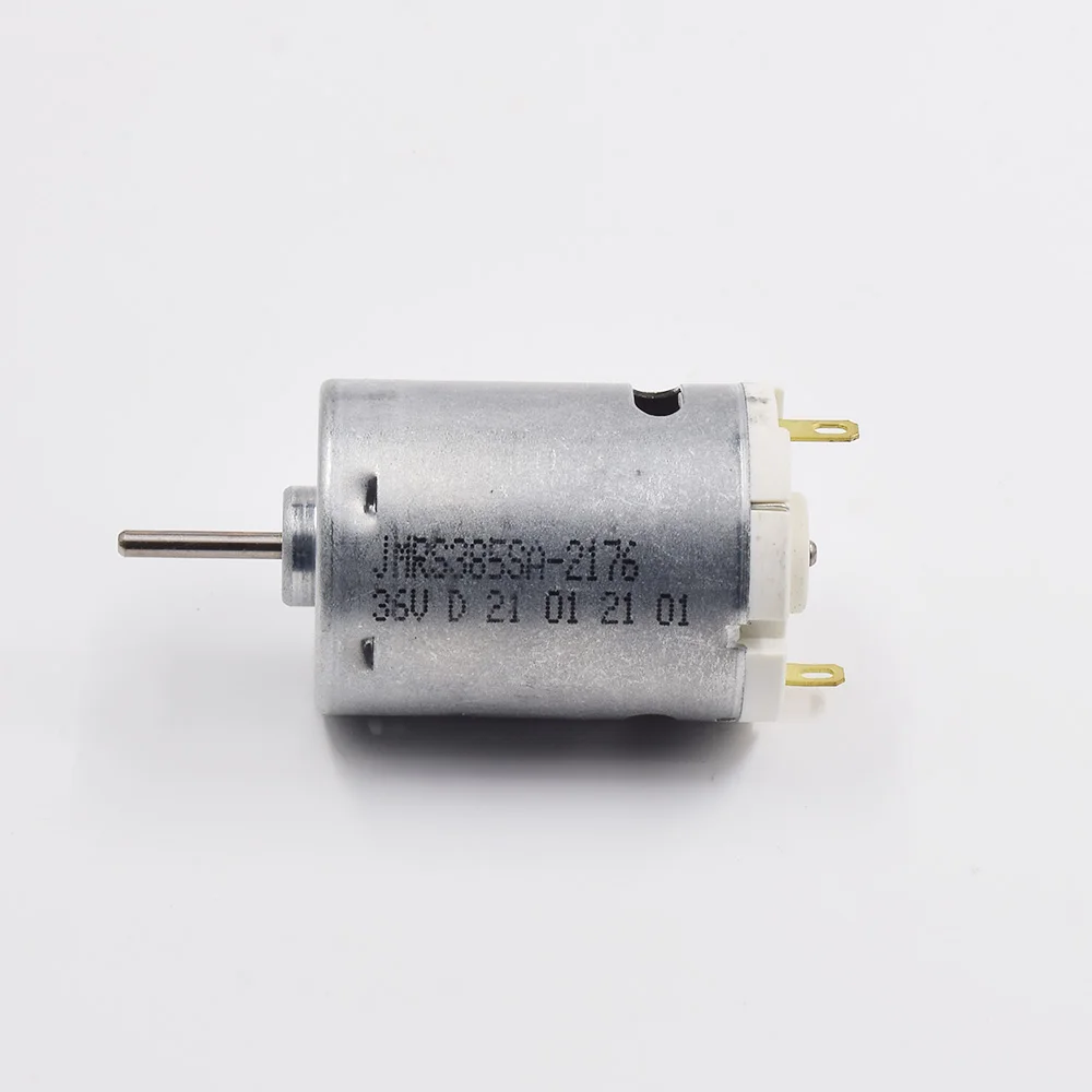 RS-385SA-2176 Motor DC 18V-36V 24V высокоскоростной Micro Round 27,5mm 385 Электрический двигатель для горячего пистолета фен пылесоса