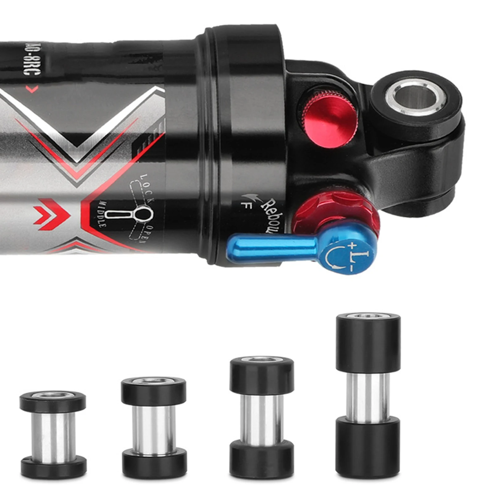 Для EXAFORM DNM MTB горный велосипед задний амортизатор втулка 22/24/26/30 мм втулка мягкая Tair подвеска втулка велосипедные детали