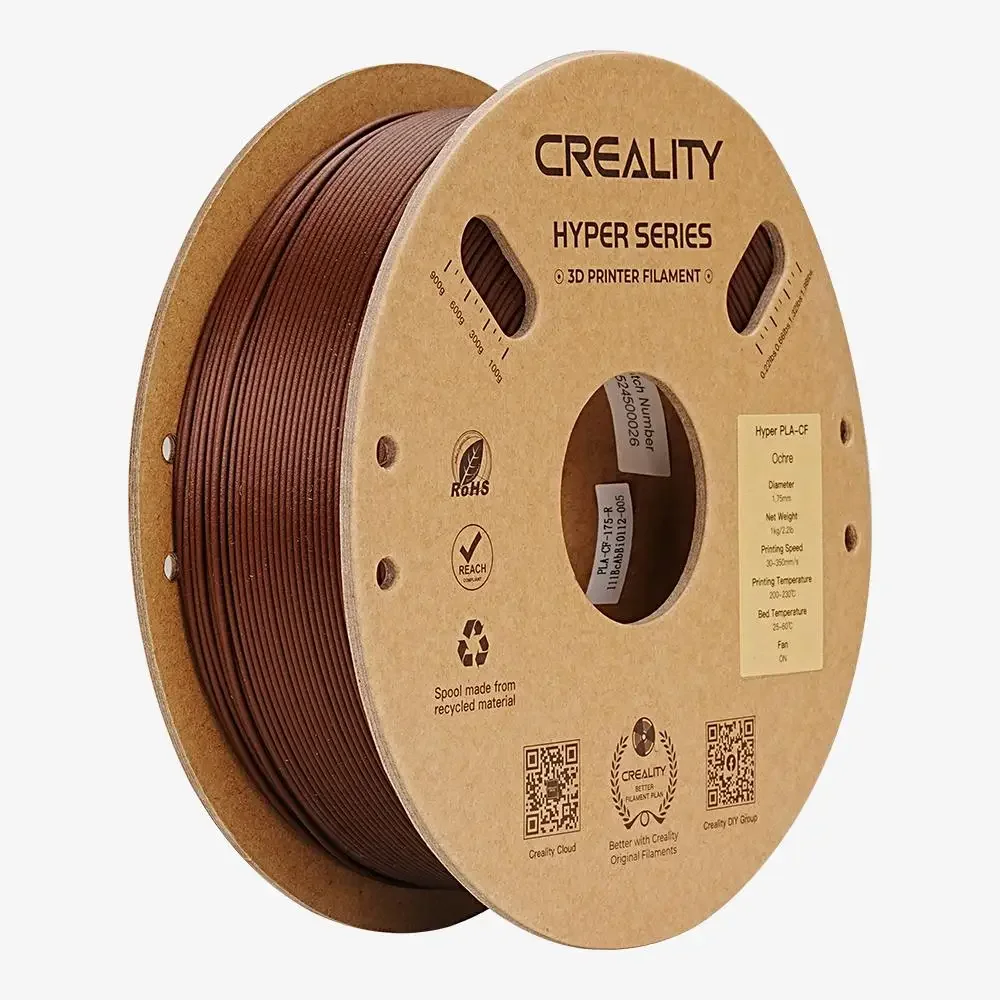 Фото Creality 1,75 мм 1 кг Hyper PLA-CF K1C K1 Max Нить для 3D-принтера Матовая отделка Материалы для 3D-печати Скорость печати до 300 мм/с №4
