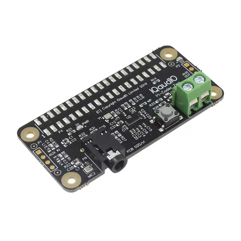 Плата расширения Raspberry Pi Zero Audio декодирования IQaudio Кодек I2S Звуковая карта Микрофон Голосовой модуль (art.: 3920cf10dfe9a) - 3920cf10dfe9a