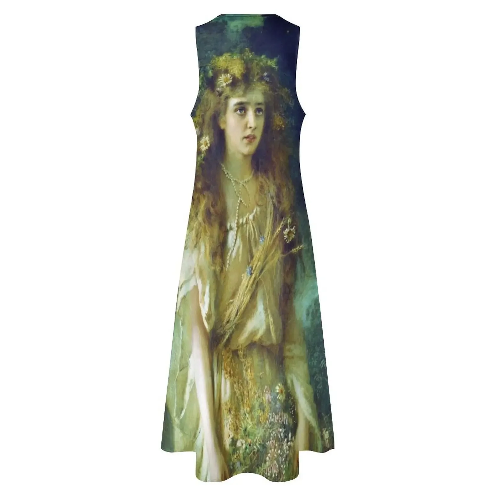 Фото Ophelia - длинное платье Konstantin Makovsky, женское платье, роскошное вечернее платье, женская летняя юбка, женская №4