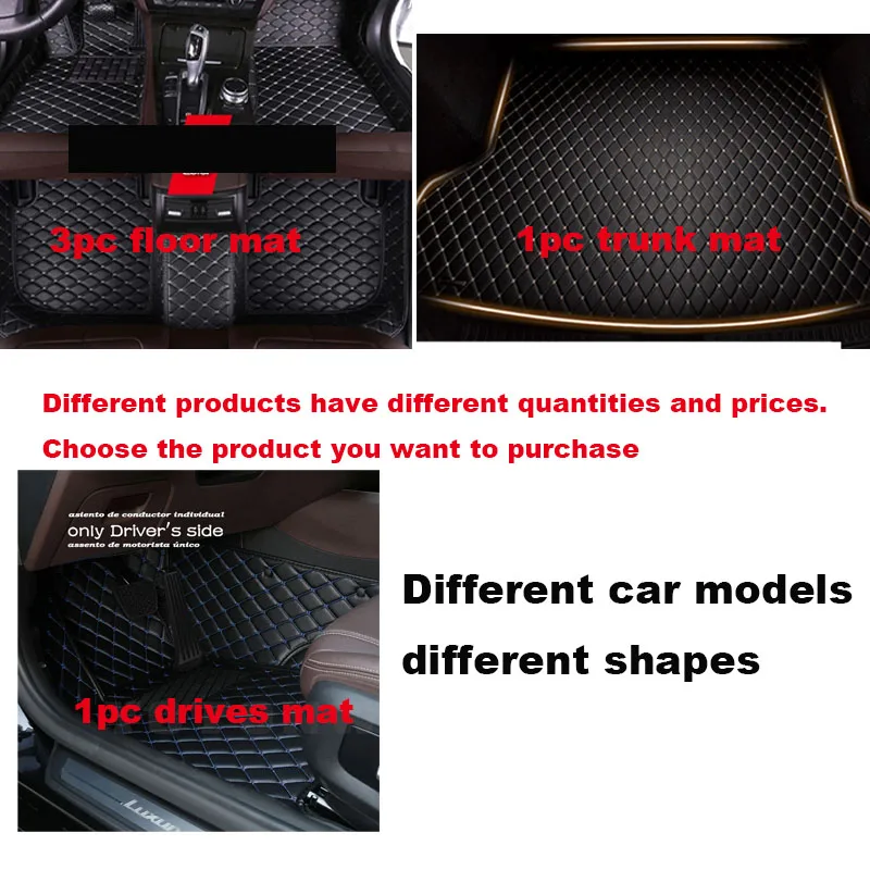 Фото Автомобильные коврики для Toyota Corolla, 11 поколение, негибридные, 2014, 2015, 2016, 2017, 2018, автомобильные коврики на заказ, аксессуары для интерьера №2