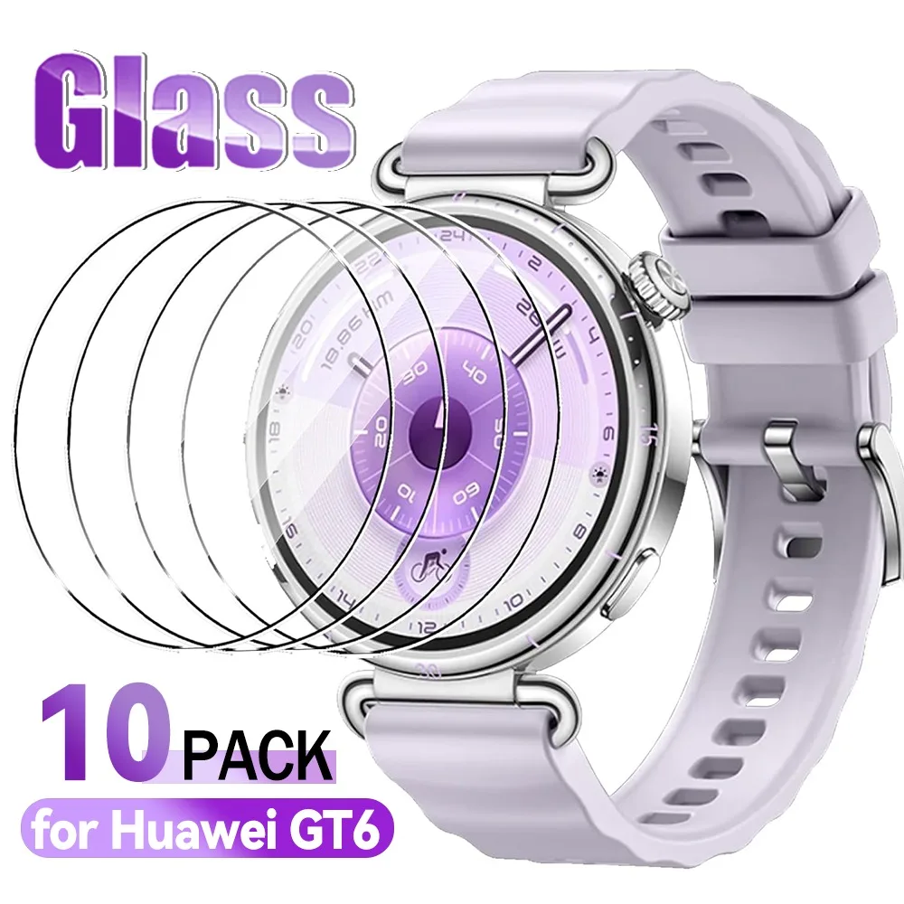 10-1 шт. для Huawei Watch GT 6 5 4 3 2 закаленное стекло 41 мм 46 мм Защитная пленка для экрана - удобная защитная пленка для стекла для GT6 Pro Умная электроника