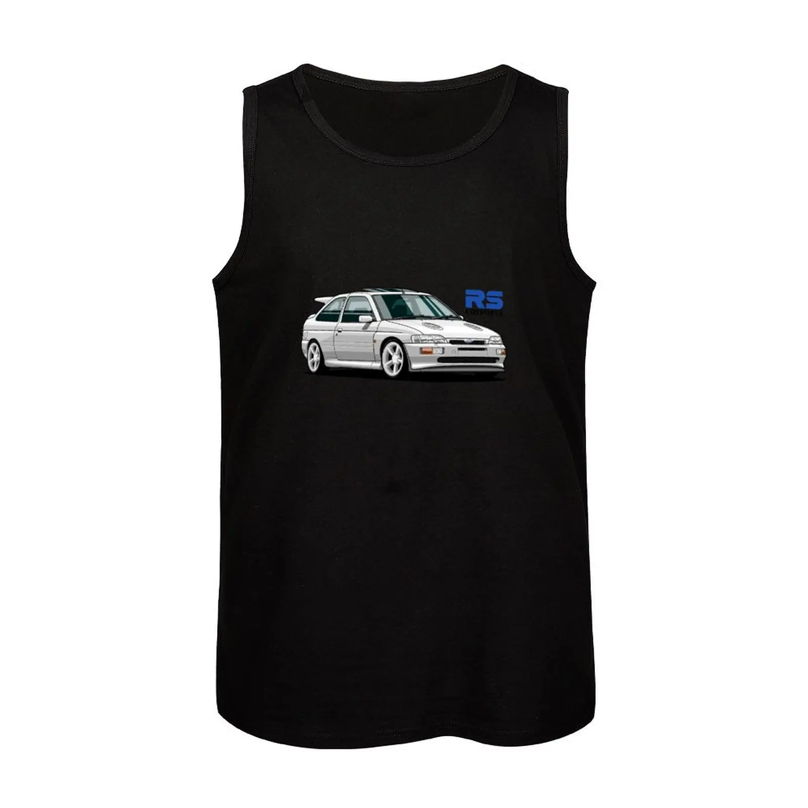 Фото Escort RS Cosworth (белая) майка майки для мужчин Мужской жилет спортивная рубашка мужская №4